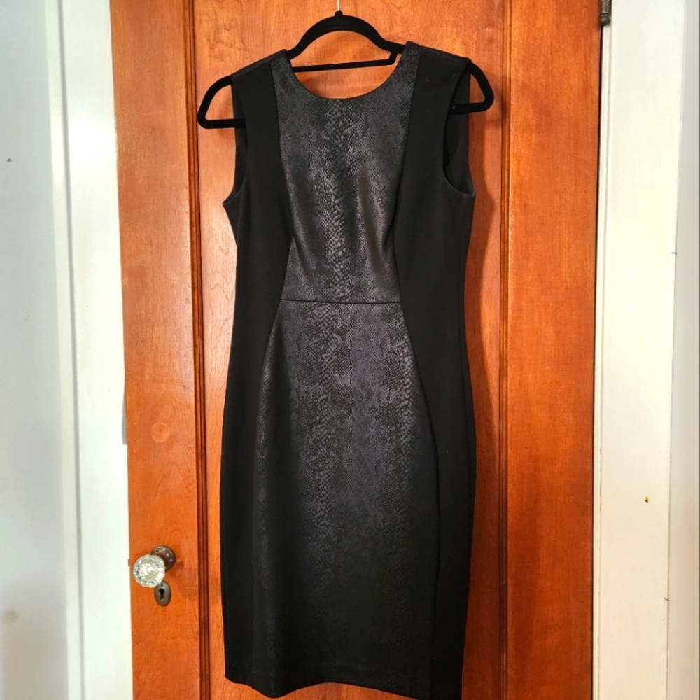 Black bodycon sheath dress from Calvin Klein. Size 2.